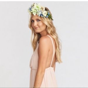 Show Me Your MuMu Amanda Maxi Dress in Dusty Blush